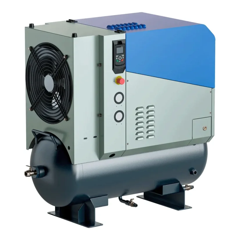 Šroubový kompresor PM2, příkon 15 kW, tlak 10 bar, vzdušník 130 litrů