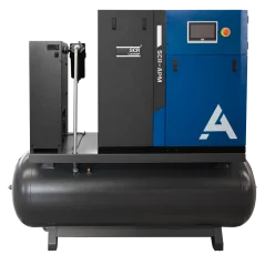 Šroubový kompresor APM Maxi, příkon 7,5 kW, tlak 10 bar, sestava TD, vzdušník 270 litrů